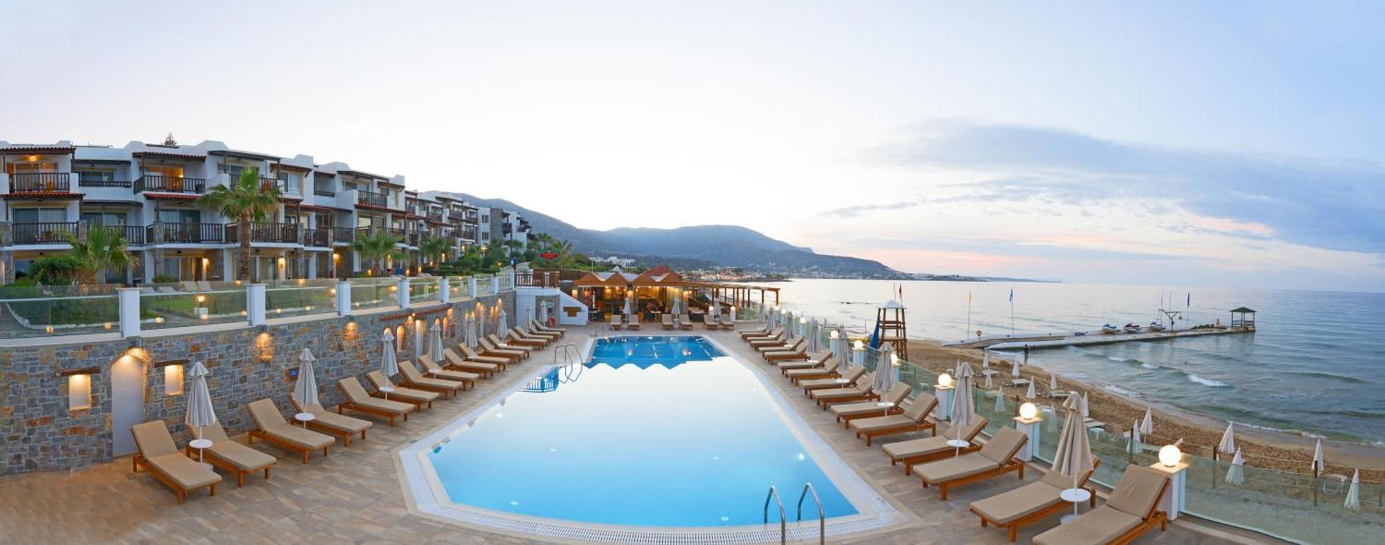 Alexander Beach Hotel & Village Resort Mália Exterior foto