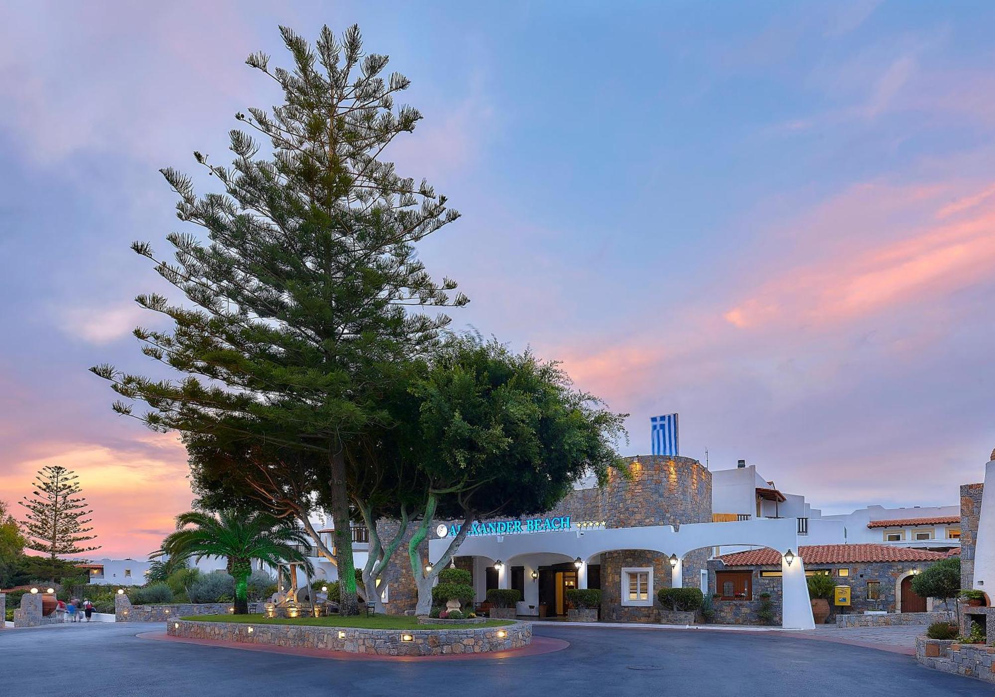 Alexander Beach Hotel & Village Resort Mália Exterior foto